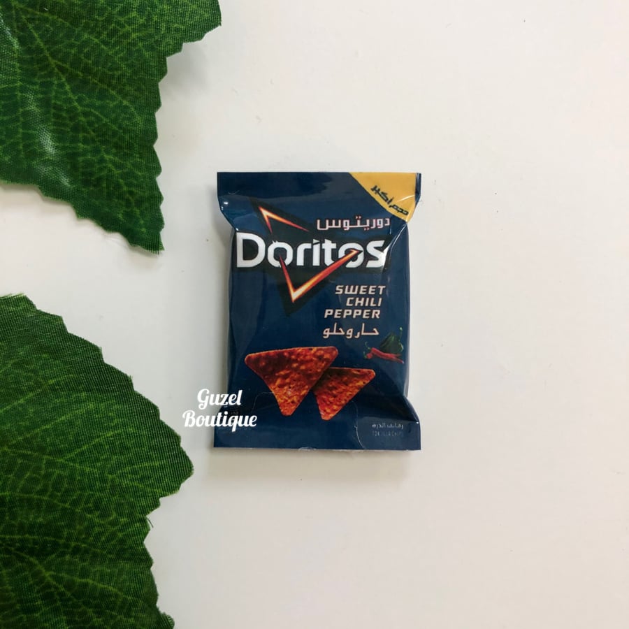 Blue Doritos magnet