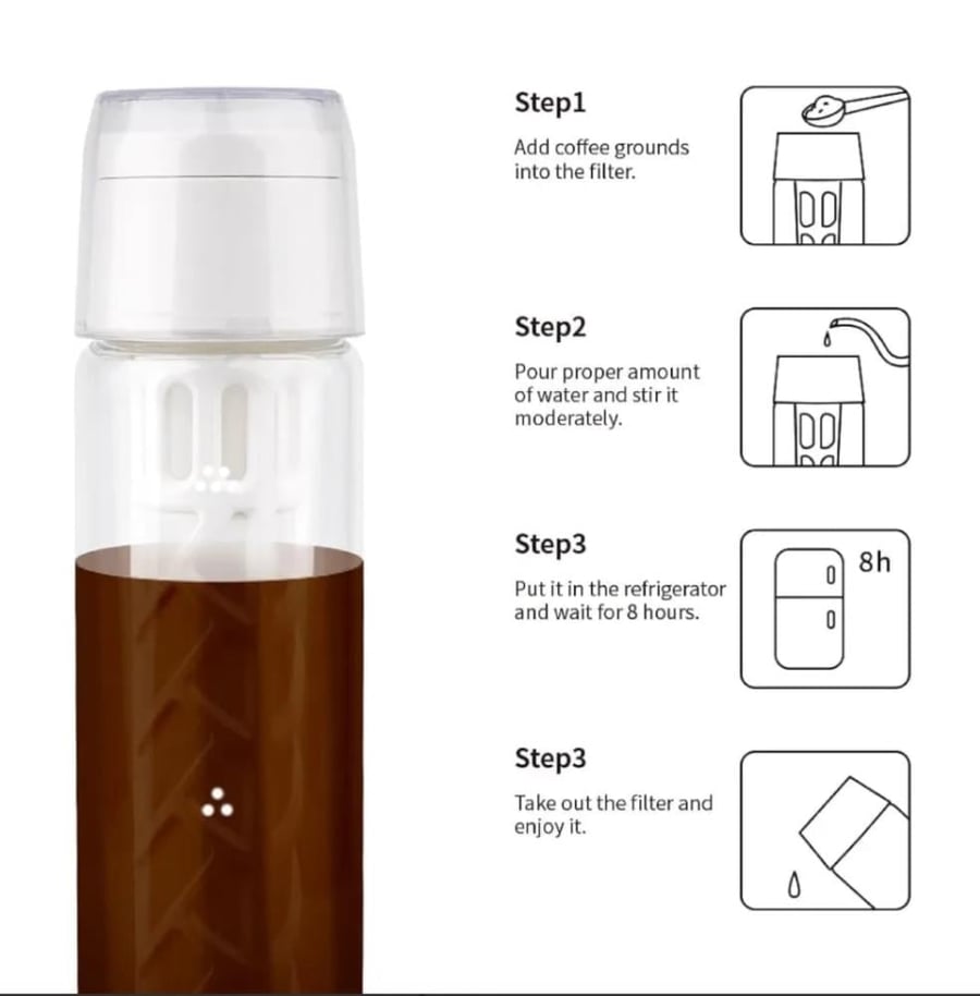 اداة تحضير كولد برو | Cold Brew Coffee Maker