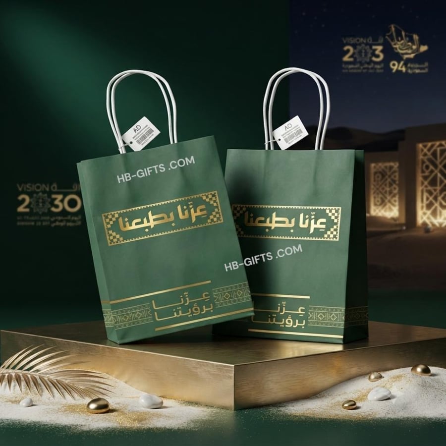 اكياس توزيعات اليوم الوطني السعودي