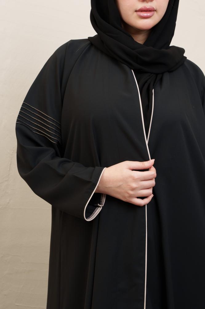 عباية كلوش كحلي