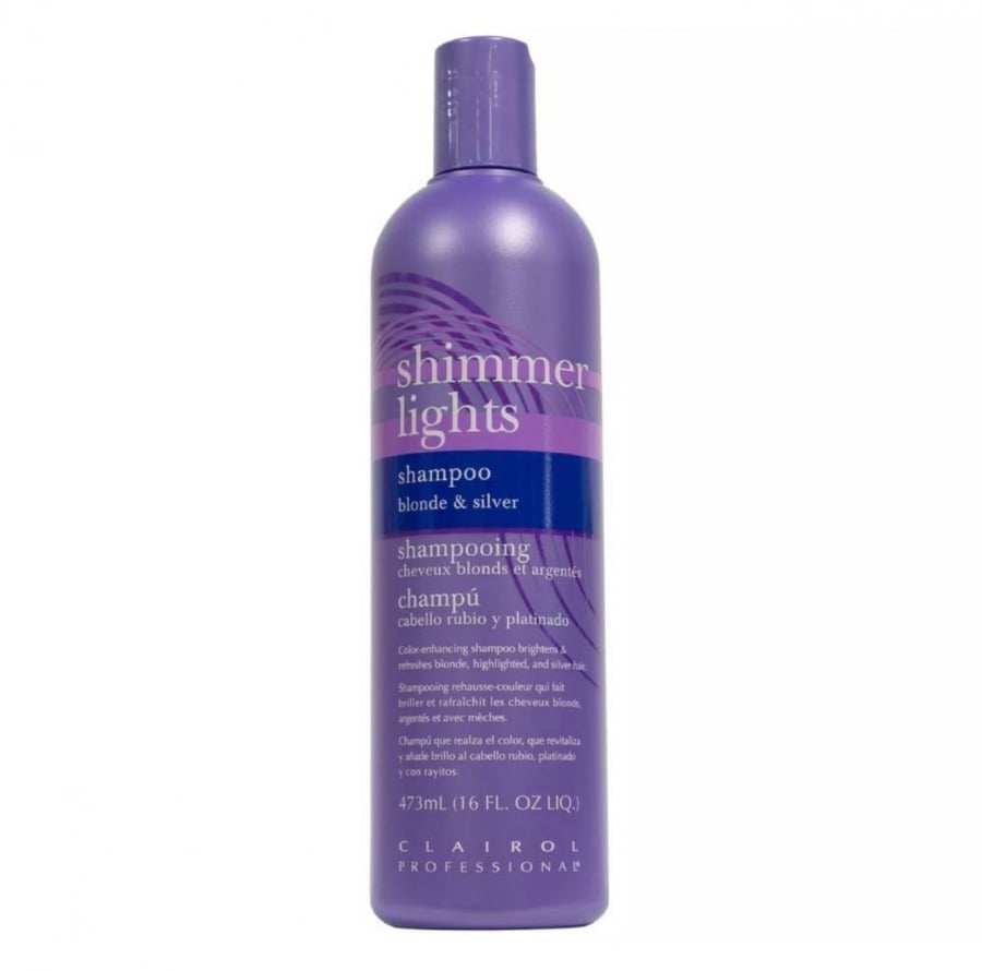 شامبو شعر كلايرول 473 مل شيمر لايتس للشعر المصبوغ. Clairol Professional Shimmer Lights Shampoo Clairol  وفر 25