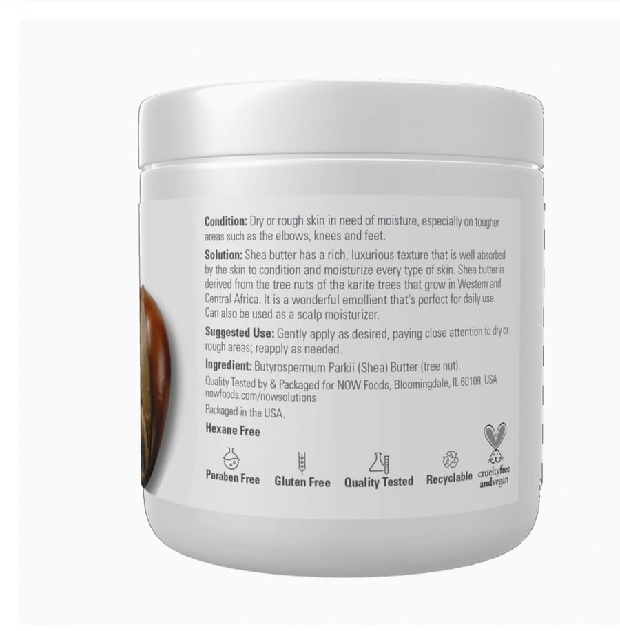 Shea butter from Now Solutions 198 grams