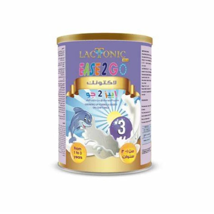 Lactonic is for constipation, milk for infants, stage three, 400 grams