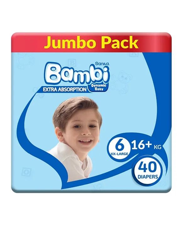 بامبي 6 كلوت كبير جدا جدا 40
