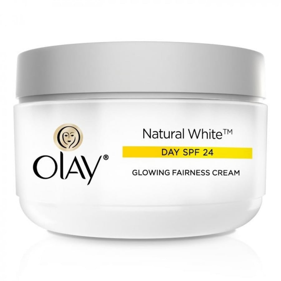 Olay Natural White Day Cream for natural skin lightening - 50 grams