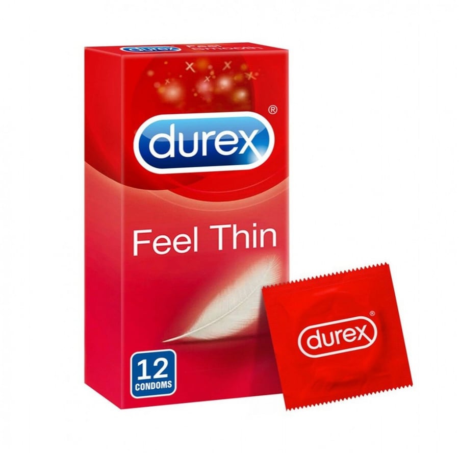 ديوركس Feel Thin واقي ذكري رقيق لحساسية اكبر12واقي