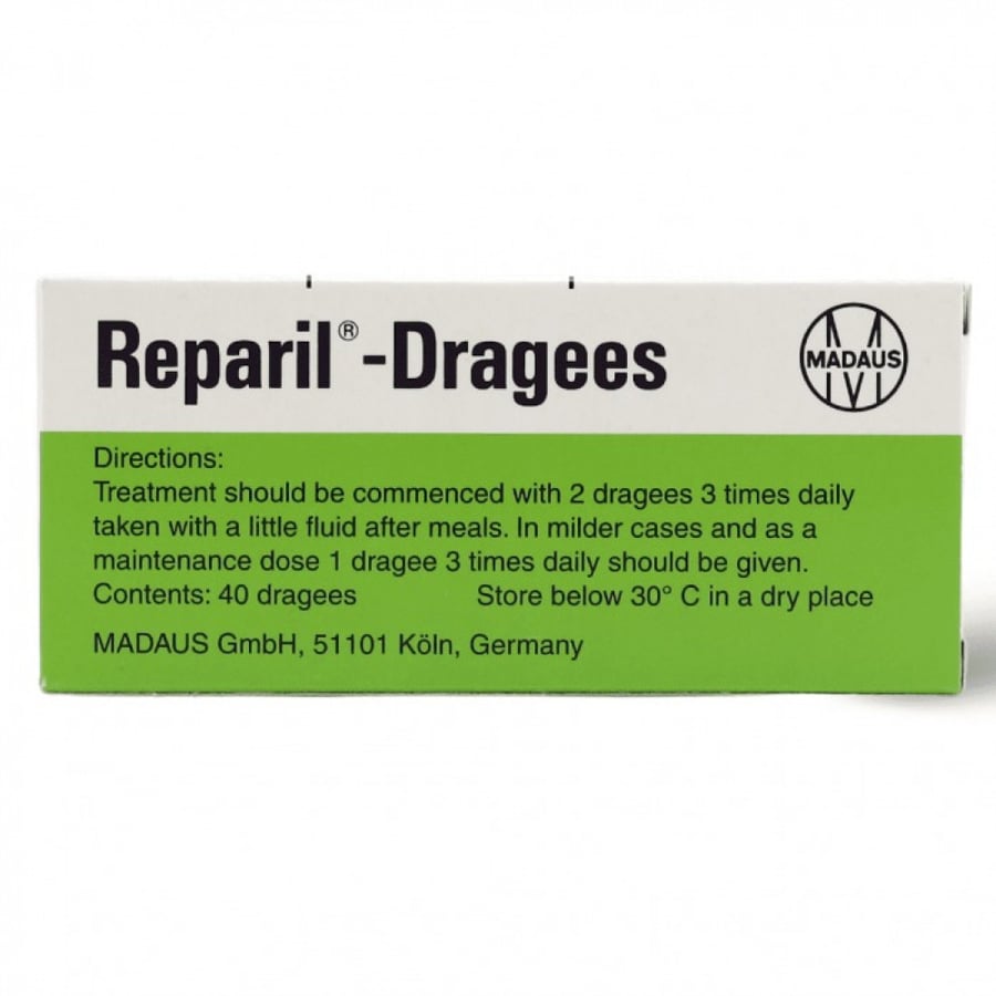 Rebairil, anti-inflammatory, relieves swelling - 40 tablets