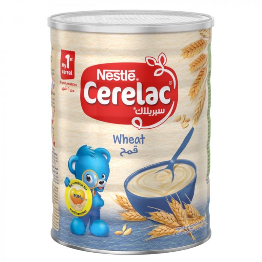 Cerelac grain flour for children with iron + wheat - 1 kg