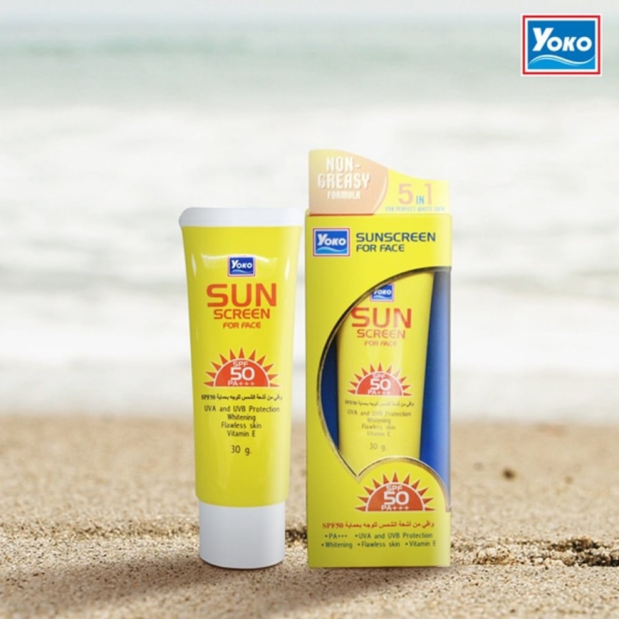 Sun protection cream 50 SPF from Yoko - 30 grams