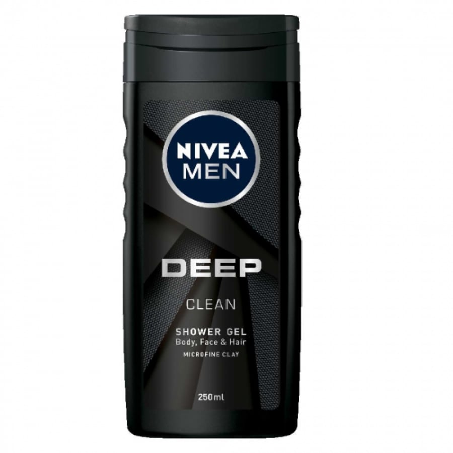 Nivea Deep Clean Shower Gel 250 ml