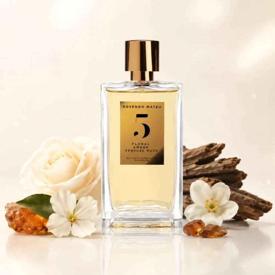 عطر روسيندو ماتيو نمبر 5 فلورال عنبر سنشوال مسك او دو بارفيوم 100مل