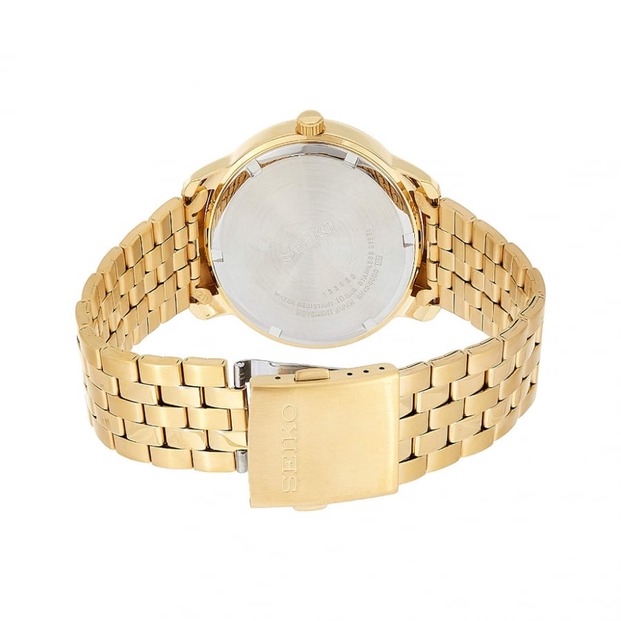 Seiko Casual Analog White Dial Men's Watch-SUR264P1