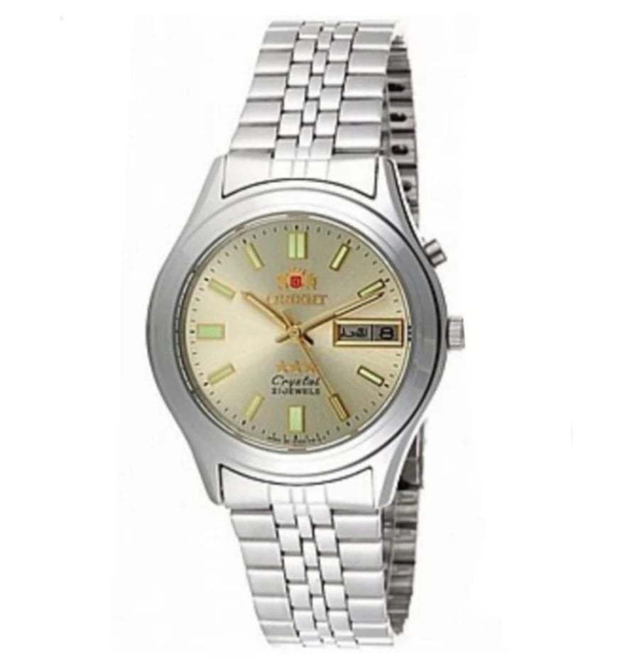 Orient, original Japanese watch, automatic, with two silver dates MEN SEM0301UC8-B