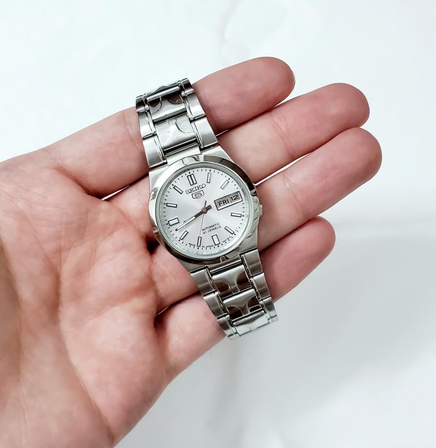 Seiko 5 Automatic 21 Jewels  34mm Men's Watch