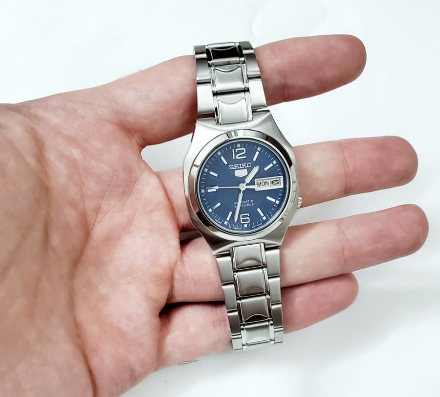 SEIKO Watch Men's Seiko 5 Automatic Business 34mm Casual (New release)