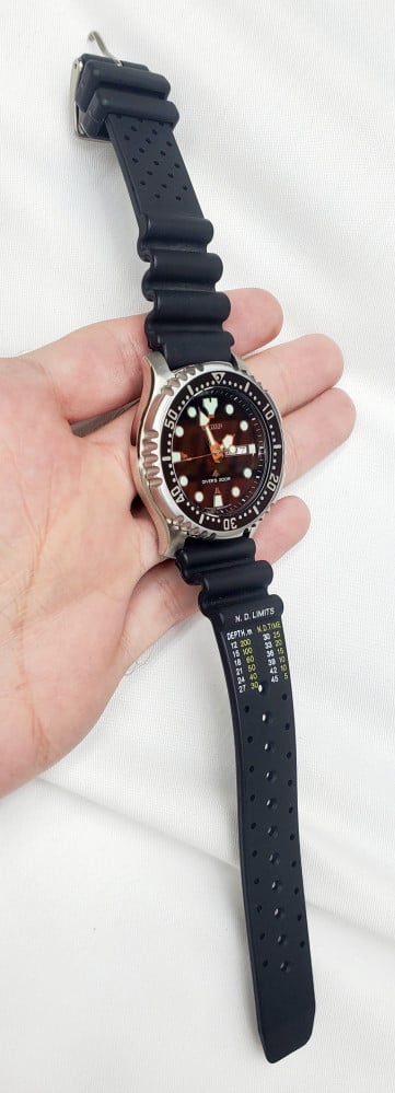 CITIZEN Promaster Diver's 200M 5502-S012813 GN-4-S Vintage Watch