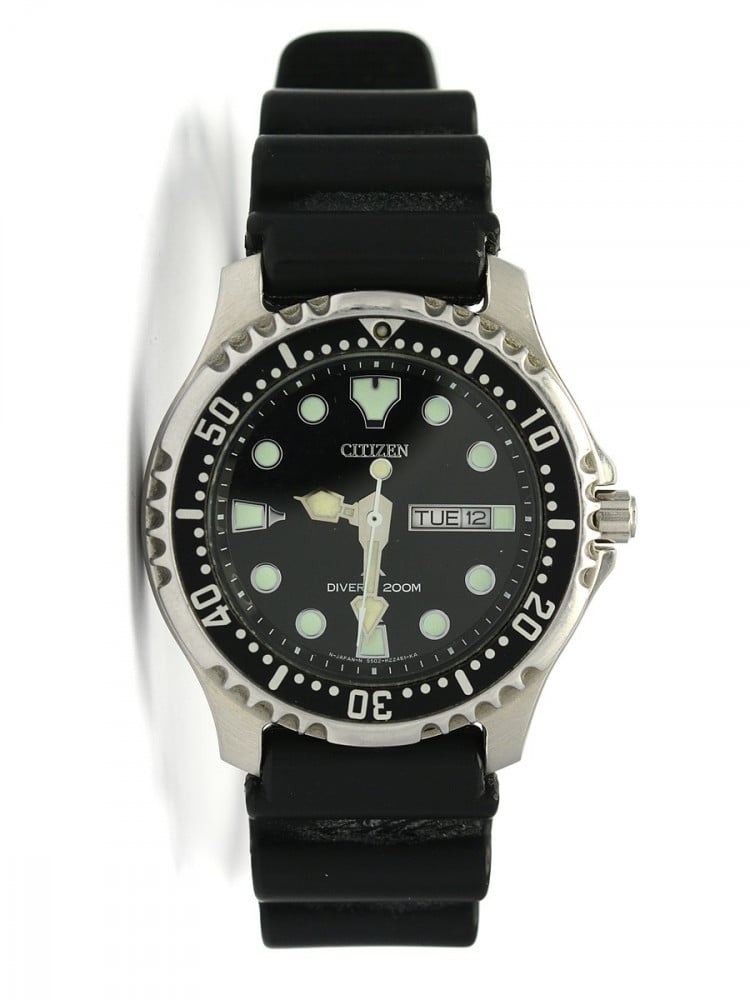 CITIZEN Promaster Diver's 200M 5502-S012813 GN-4-S Vintage Watch