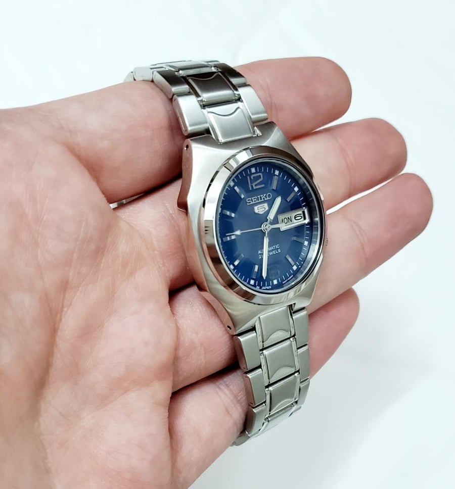 SEIKO Watch Men's Seiko 5 Automatic Business 34mm Casual (New release)