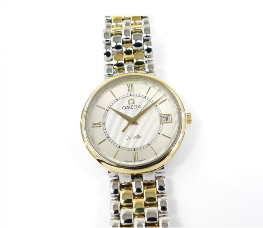 ساعة اوميقا DeVille السويسرية ذهب عيار 18 كوارتز انالوج - 7314.31.00