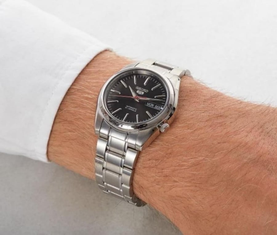 Seiko 5 Automatic Japan Made SNKL45 SNKL45J1 SNKL45J Men's Watch