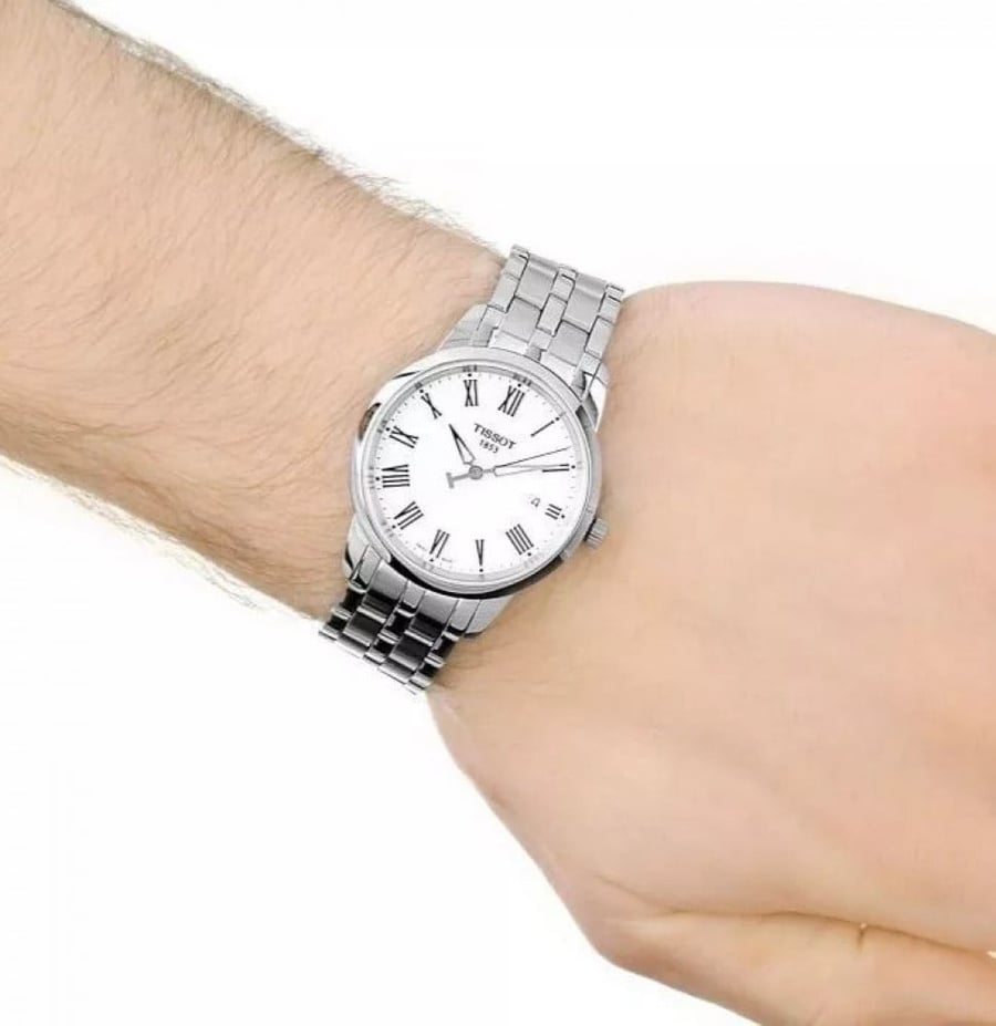 Tissot T033.410.11.013.01 Men's Classic Dream Quartz Steel Watch
