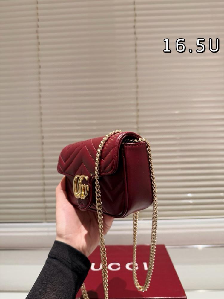شنطة قوتشي Marmont 16.5cm