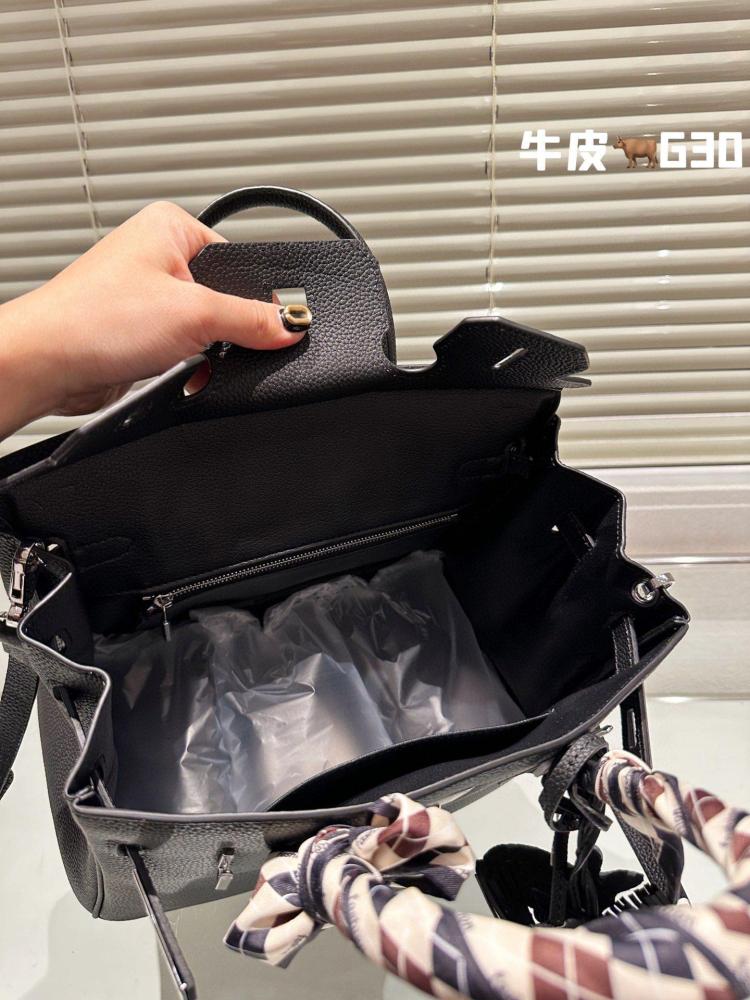 شنطة ارمز بيركن 30cm اكسسوار فضي