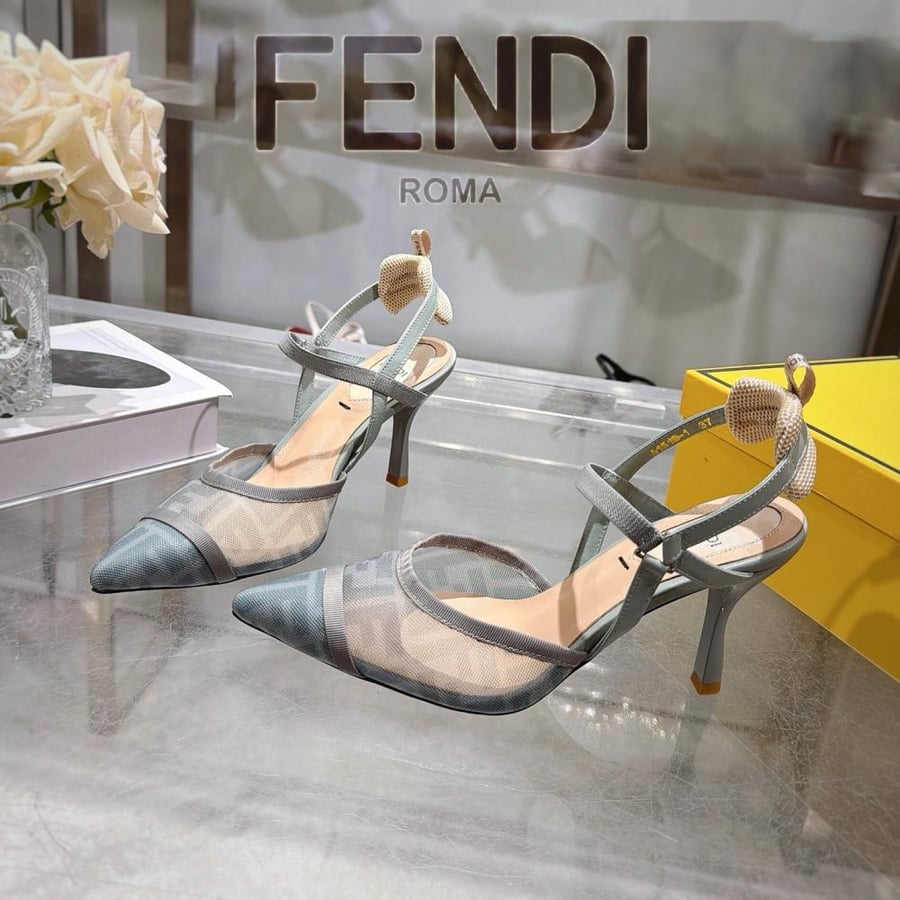 كعب فندي كوليبري | Colibrì Slingback Pumps