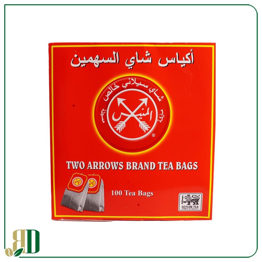 شاي المنيس السهمين احمر خيط