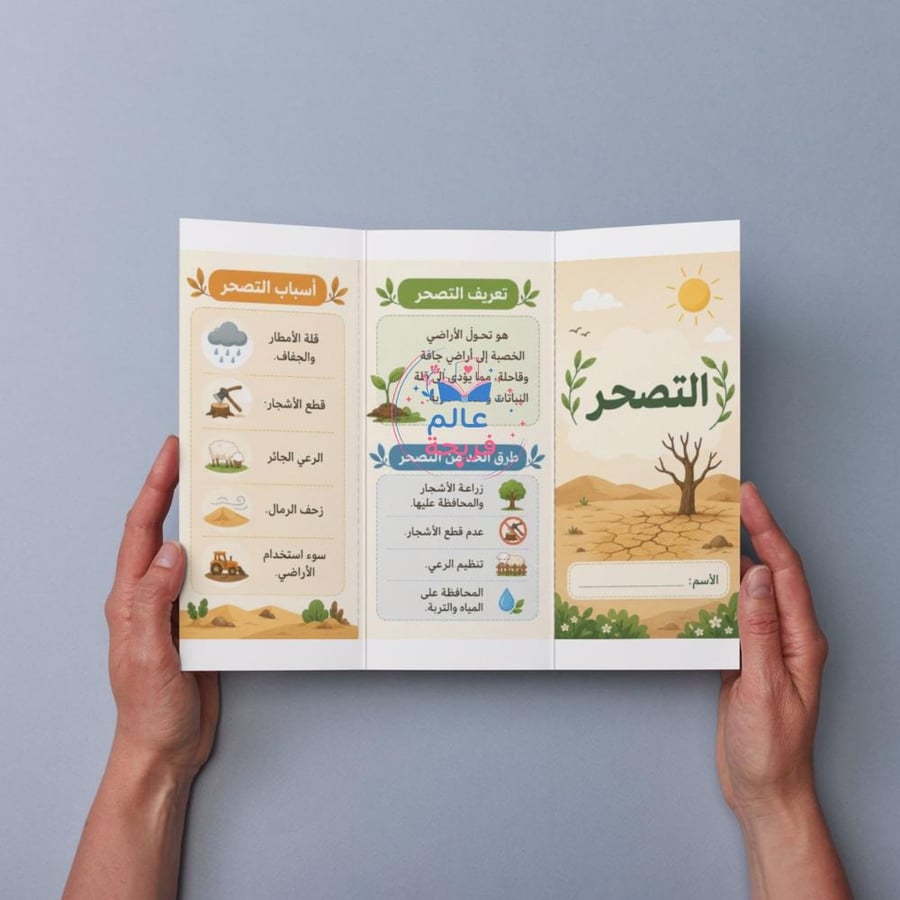 مطوية ( التصحر)