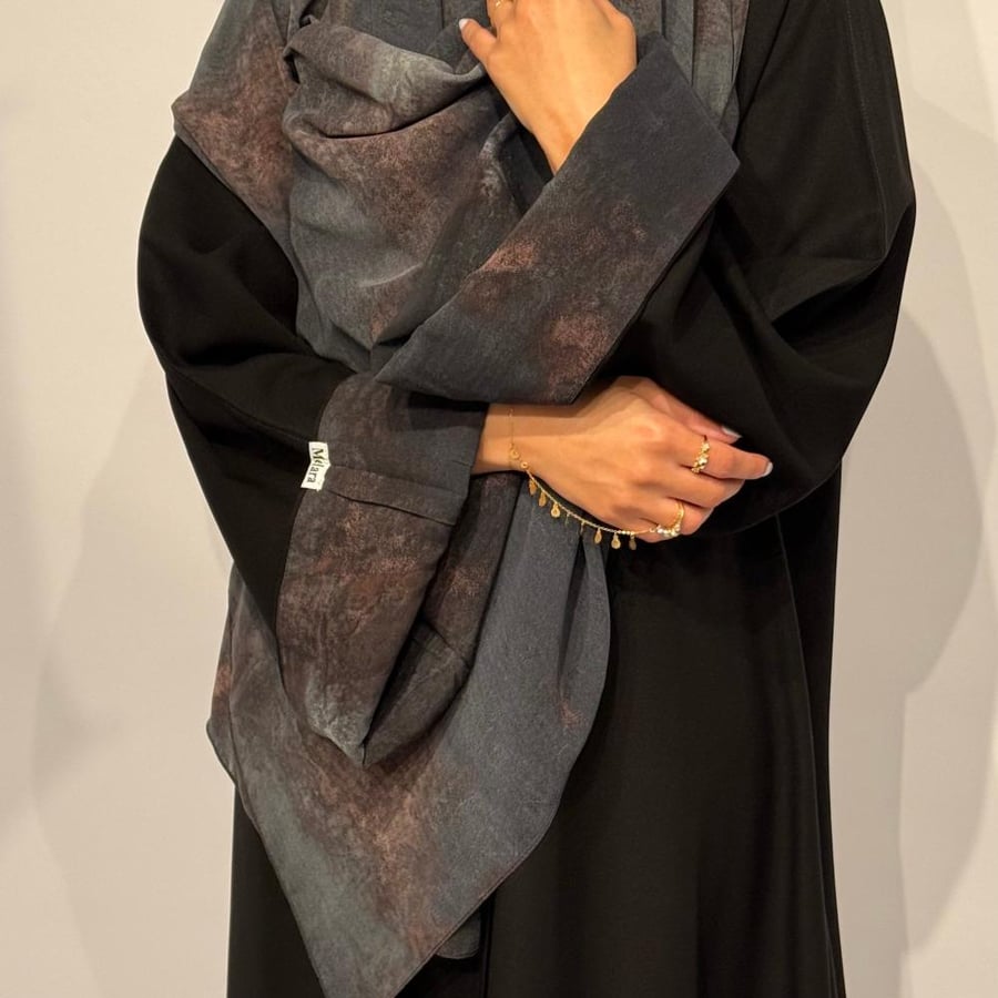 Blue Abaya