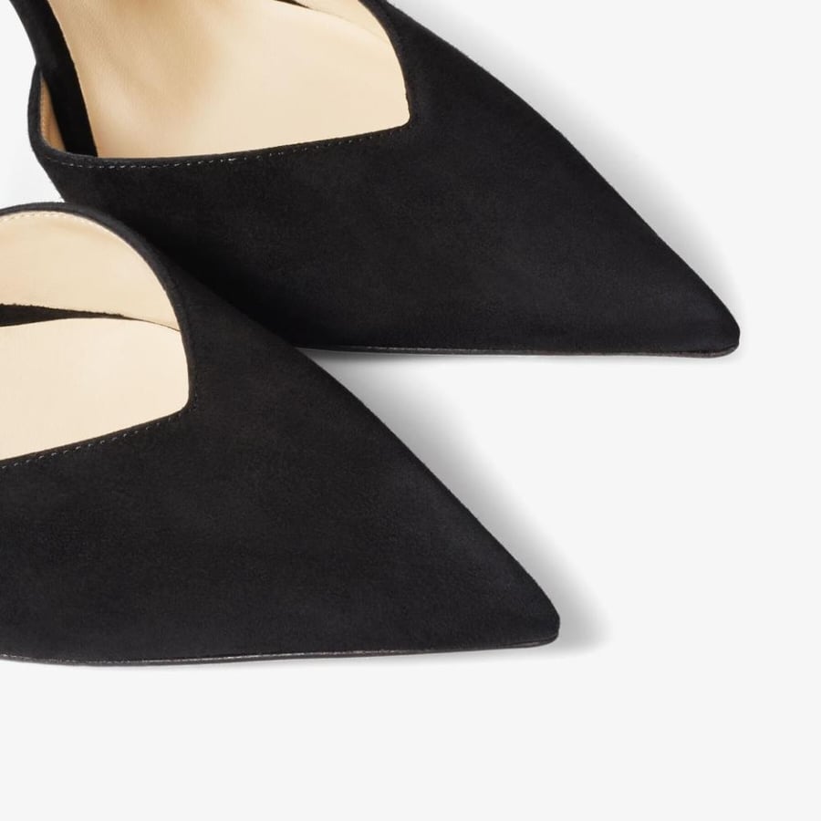 حذاء كعب مفتوح مرصّع من Jimmy Choo