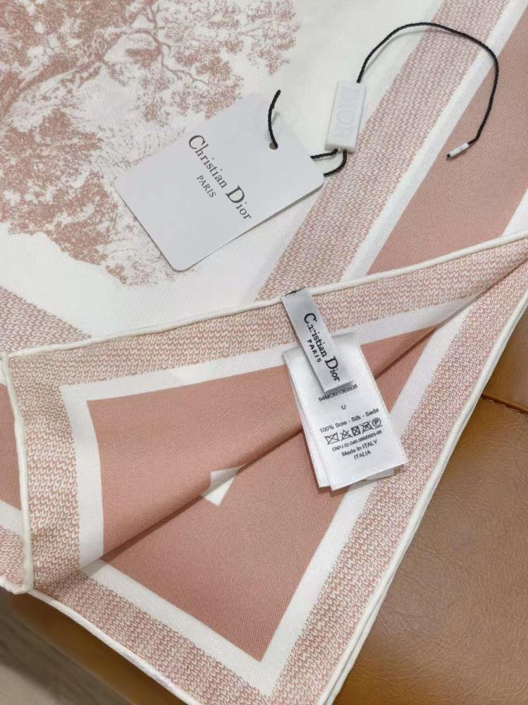 وشاح ديور (Dior Toile de Jouy Square Scarf)