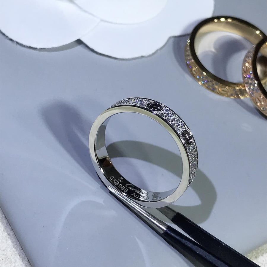 خاتم كارتيه LOVE الكلاسيكي