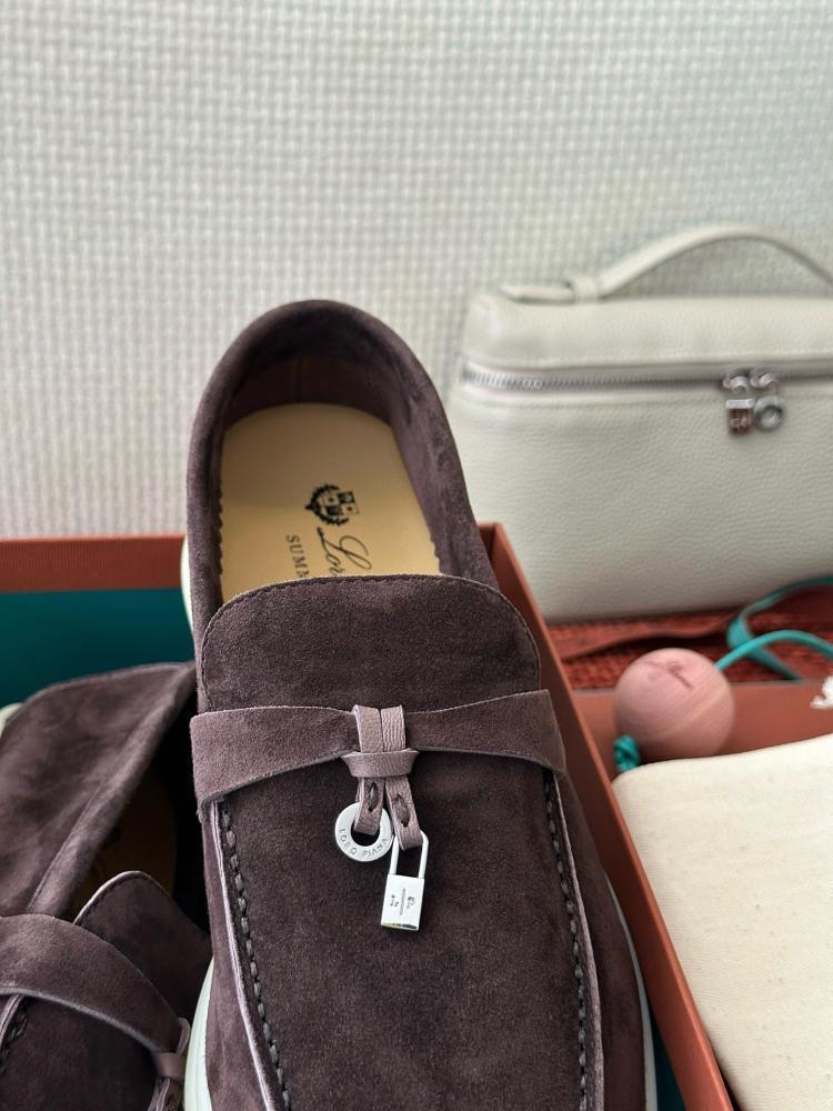 Suede Loafers