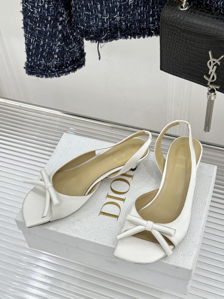 صندل Dior Bow المفتوح من الخلف