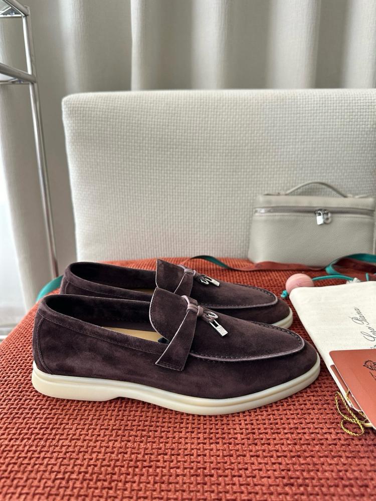 Suede Loafers