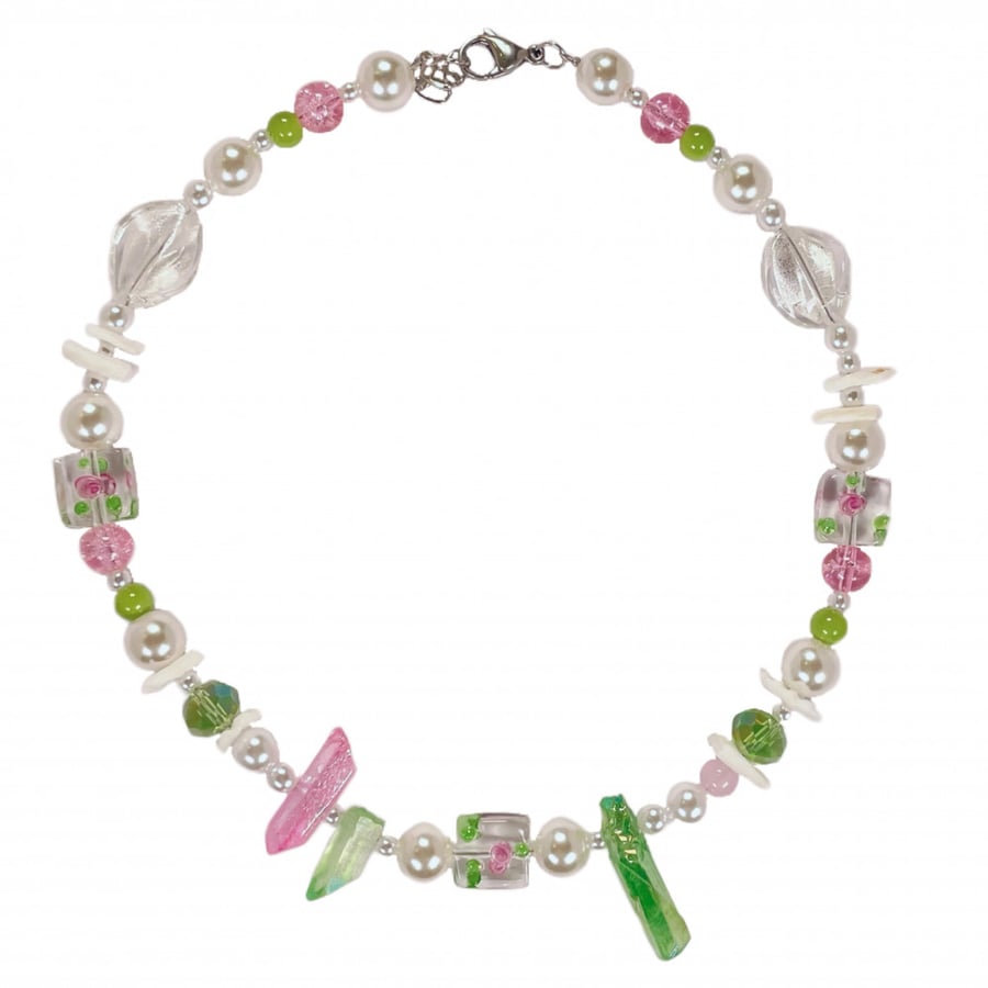 “silk” necklace