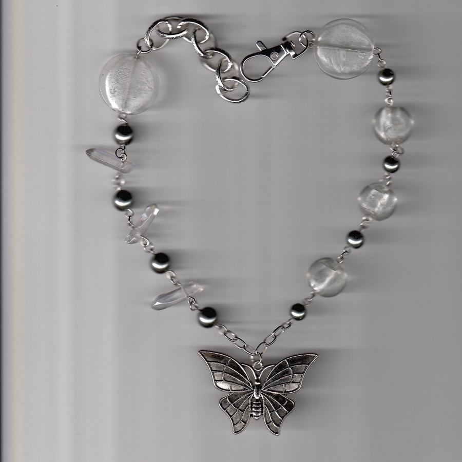 glass chamber necklace