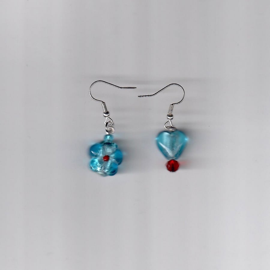 flower bed earrings