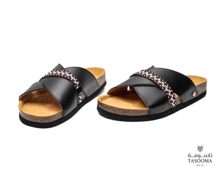 P3 نعال اسباني من تاسومة 22020 - BLACK