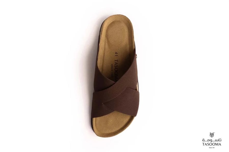 p3 نعال مريح 25009 D BROWN
