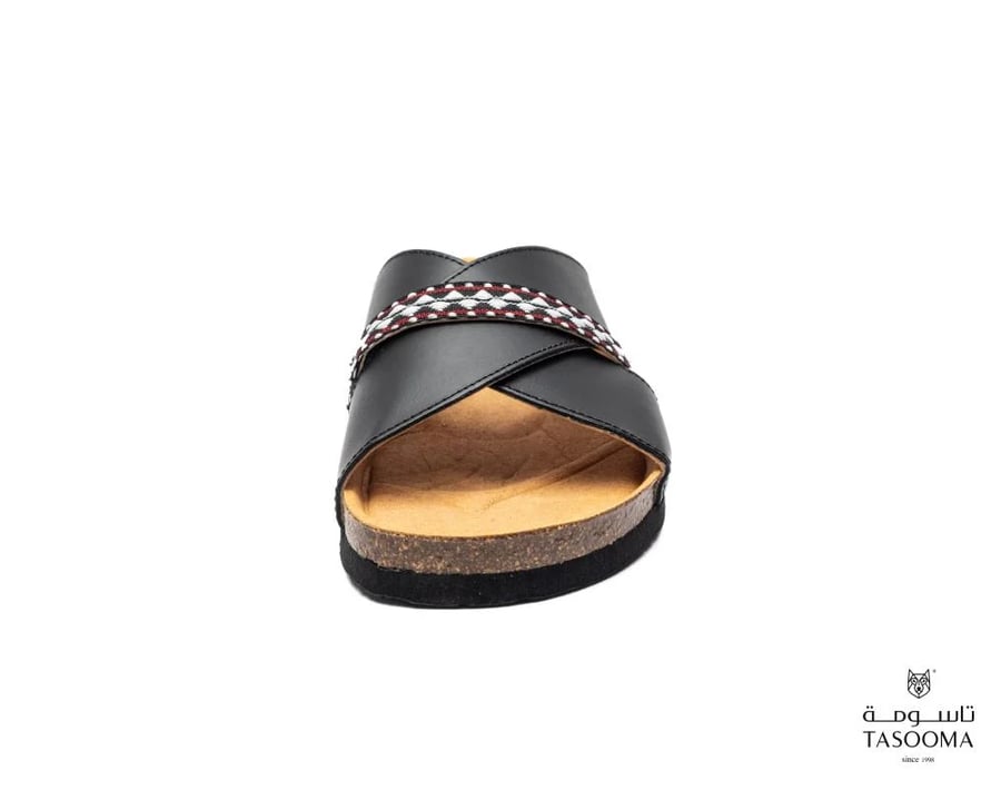 P3 نعال اسباني من تاسومة 22020 - BLACK