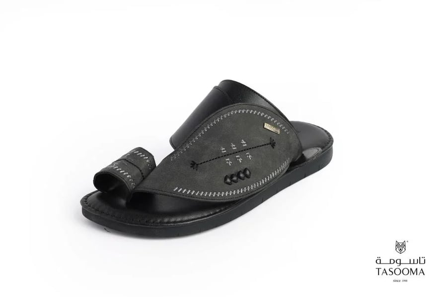 P3 Eastern slippers 24017 BLACK