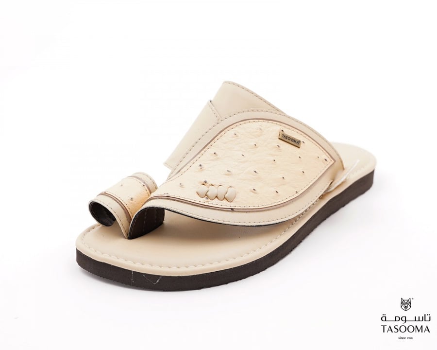 حذاء شرقي من تاسومة 07117 / BEIGE