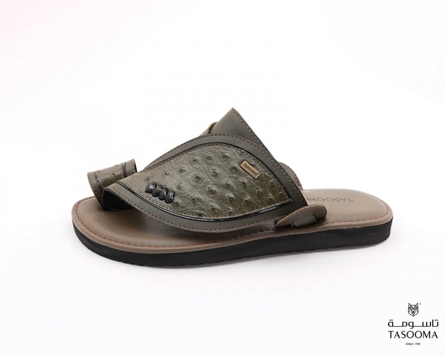حذاء شرقي من تاسومة 07120 / OLIVE