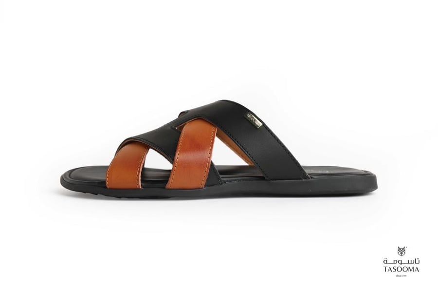 نعال تاسومة اسباني 22037 Black-LT.BROWN