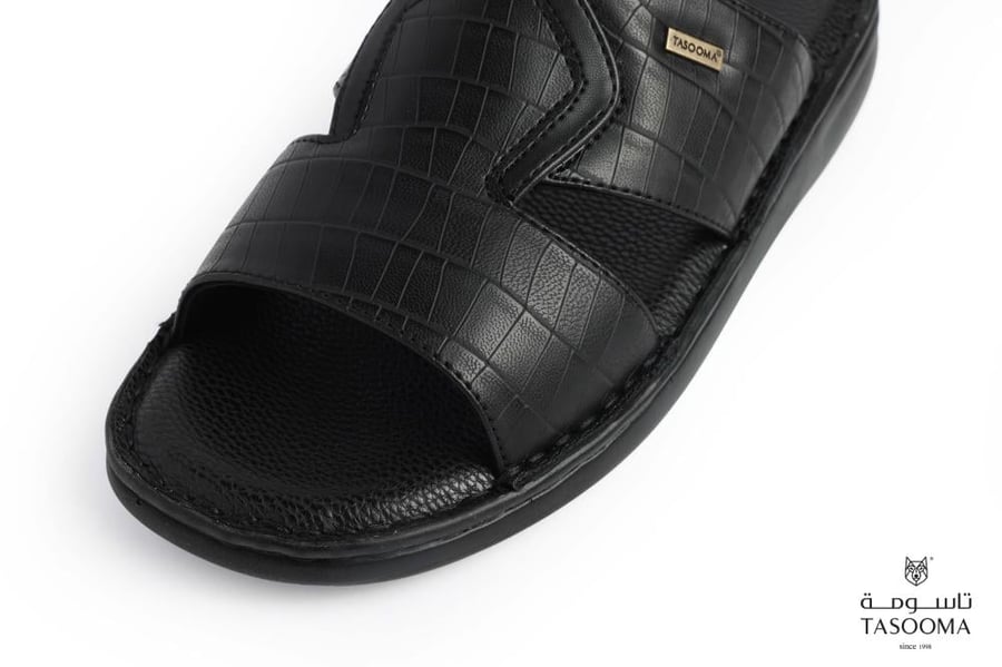 P3 Eastern slippers 21018 BLACK