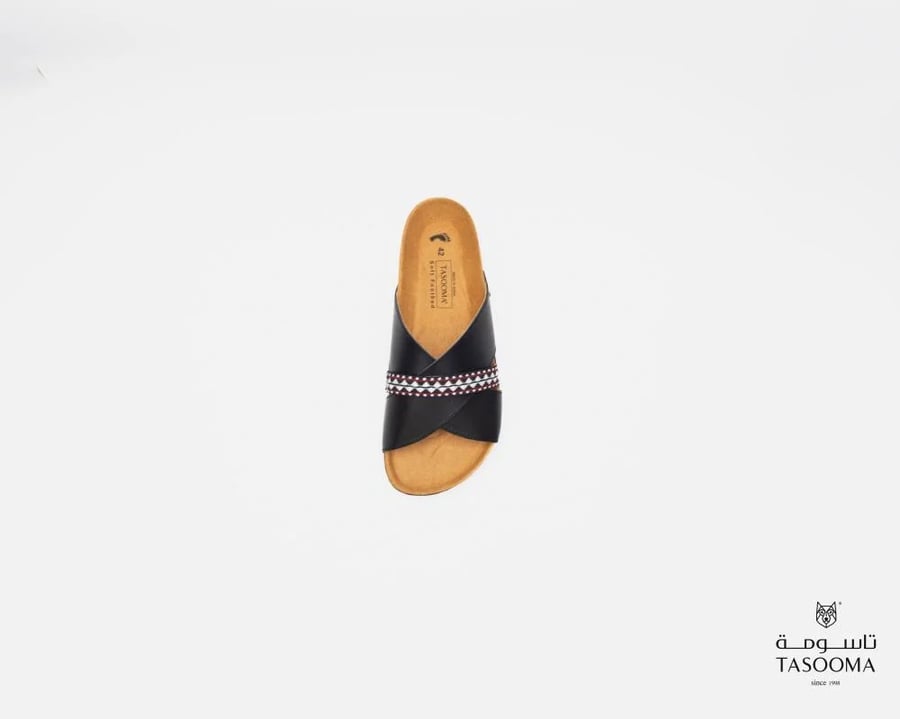 P3 نعال اسباني من تاسومة 22020 - BLACK