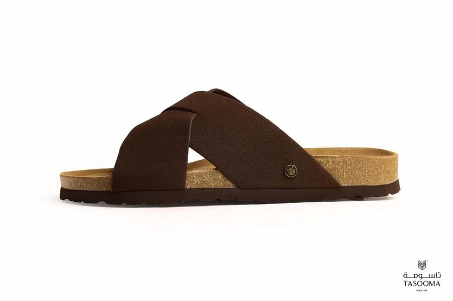 p3 نعال مريح 25009 D BROWN
